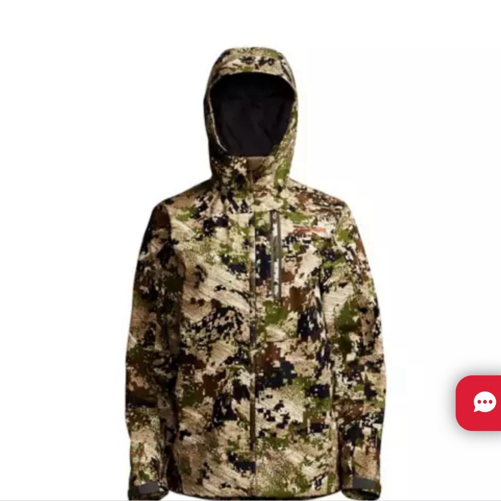 Sitka rain jacket, size medium